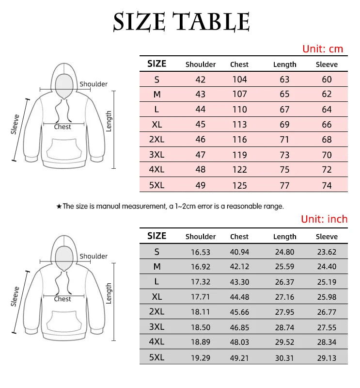 New Men's Fashion 3D Printed Hoodie Simple Design Autumn and Winter Men's Hoodie with Casual Loose Retro Harajuku Pattern Tops