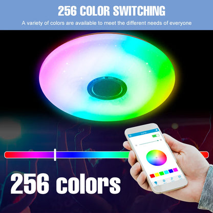 RGB Led Ceiling Lamp 220V LED Nordic Modern Pendant Light 200W 300W Neutral Smart Ceiling Bulb For Bedroom Room Home Lighting