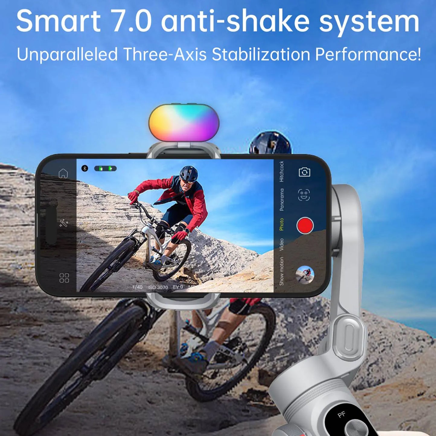 AOCHUAN Smart Xpro SmartPhone Gimbal Stabilizer Professional 3-axis stabilizer For iPhone and android Smartphone Handheld Gimbal