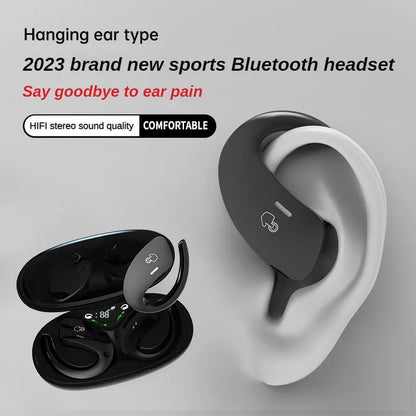 Bone Conduction Sports Bluetooth Headset TWS Wireless Headphones IPX5 Waterproof Earbuds With Mic HD Call HiFi Music Earphone