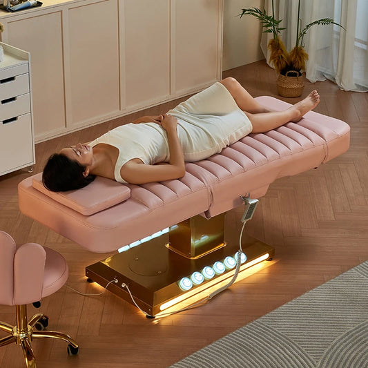 Electric Beauty Eyelash Bed Beauty Salon Massage Couch Medical Beauty Facial Bed High-End Facial Bed Electric Lifting Dental Bed