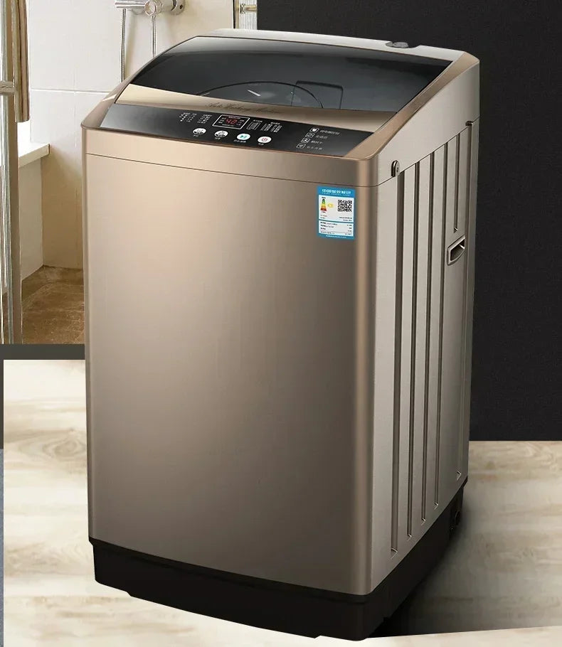 Fully automatic washing machine. Household. 10kg. Wave wheel. Small washing & stripping integrated