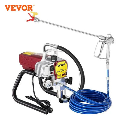 VEVOR High Pressure Airless Wall Paint Sprayer Spraying Machine Professional Spray Gun 2.2 L/Min for Ceiling Floor Wall Spraying