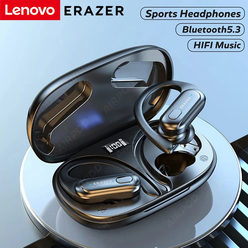 Lenovo ERAZER XT60 PRO  Wireless Headphones Sports Earphones Bluetooth 5.3 Waterproof Headsets Noise Reduction HiFi Stereo Sound