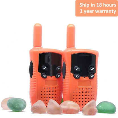 New Mini Walkie Talkie Children Handheld Transceiver Long Range Portable Walkie-Talkie Kid Two Way Radio Boy Girl Birthday Gifts