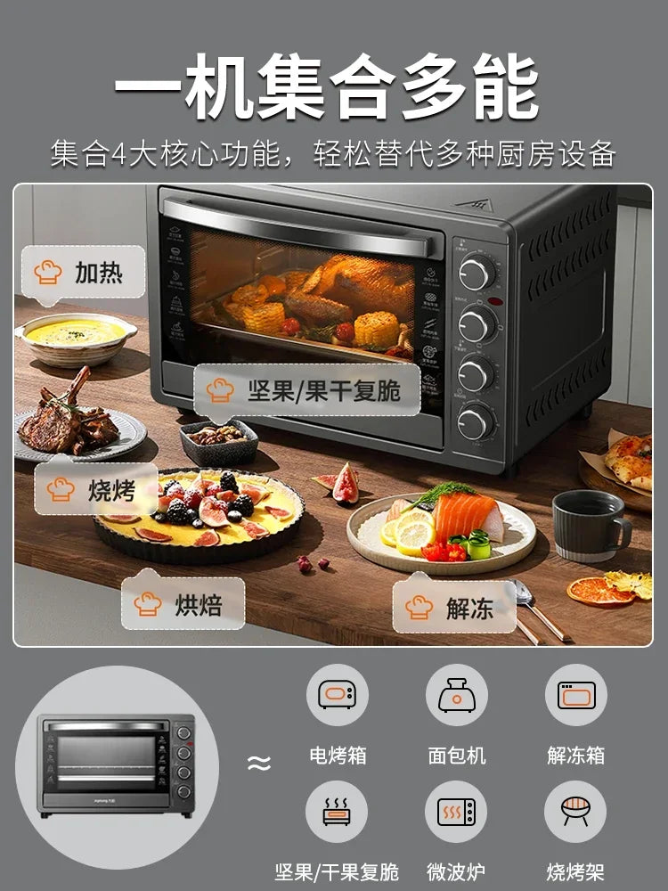 45L oven household fully automatic baking multi-function electric oven large capacity baking all in one new model