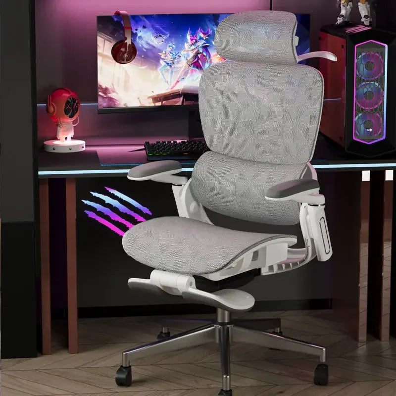 Luxury Room Chair Vanity Wheels Furniture Office Footrest Relaxing Gaming Work Pc Gamming Stool Design Rotating Silla Escritorio