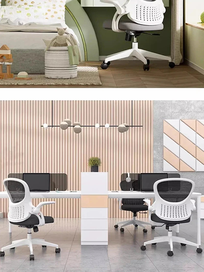 Lounge Comfort Office Chair Sedentary Mobile Student Home Bedroom Gaming Chair Vanity Silla De Escritorio Office Furniture Wall