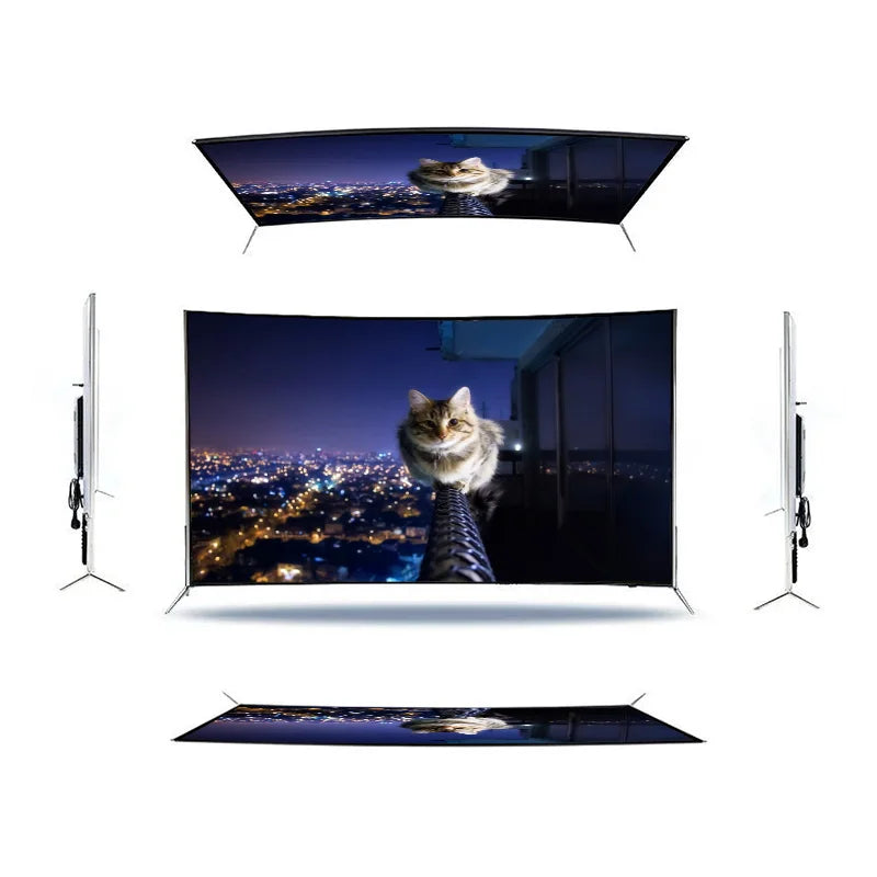 Suppliers are cheap ultra-high definition intelligent television 55 /65/ 75 inch curve tv 85 inch 4k smart android