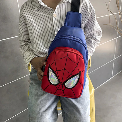 Disney Marvel New Children's Shoulder Backpack Spiderman Pattern Large Capacity Bag Casual Student Boys Girls Bag