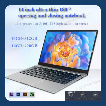 2024 Ultra Slim i7 Laptop 14.1 Inch Intel Core i7-7500U Windows 11 16GB RAM 1TB 2TB SSD 1920*1080 Notebook Computer Portable PC