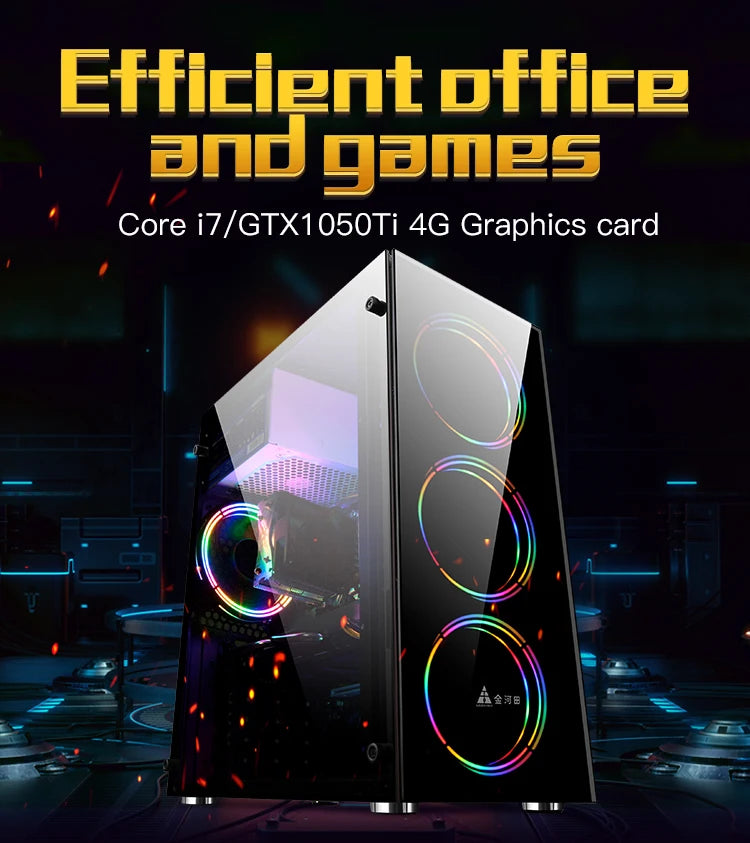 AOTESIER core i7 gamer gaming pc computers  Core A8 9600/240G SSD/A8 7680  laptops desktop all in one gaming pc desktop computer