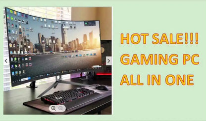 factory price 24 inch core i3 i5 i7 i9 CPU generation gaming pc full setup all in one computadora all-in-one computers with OEM