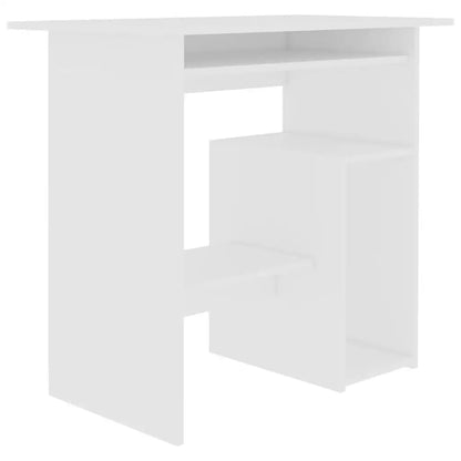 White Office 80x45x74 cm Agglomerated Nordic Study Table Pc Gamer Computer Desk Home Office Furniture