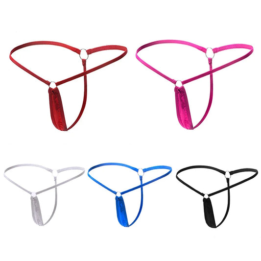 Fashion Female T-back Panties Low Rise G-string Briefs Underwear Sexy Mini Briefs Micro Thong String Underpants Sexy Knickers