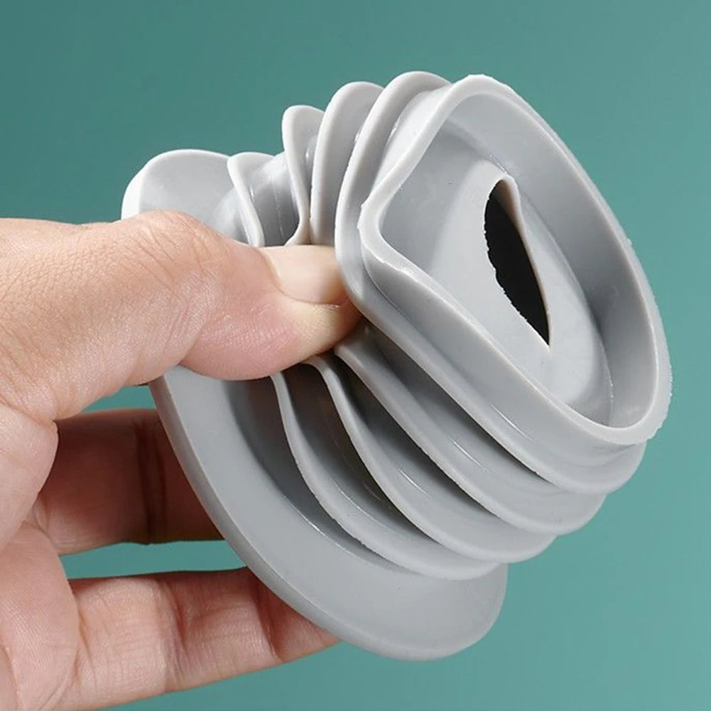 1PC Sewer Seal Ring Kitchen Pipe Deodorant Sealing Plug Floor Drain Seal Washing Machine Drain Pipe Silicone Cover For Bathroom