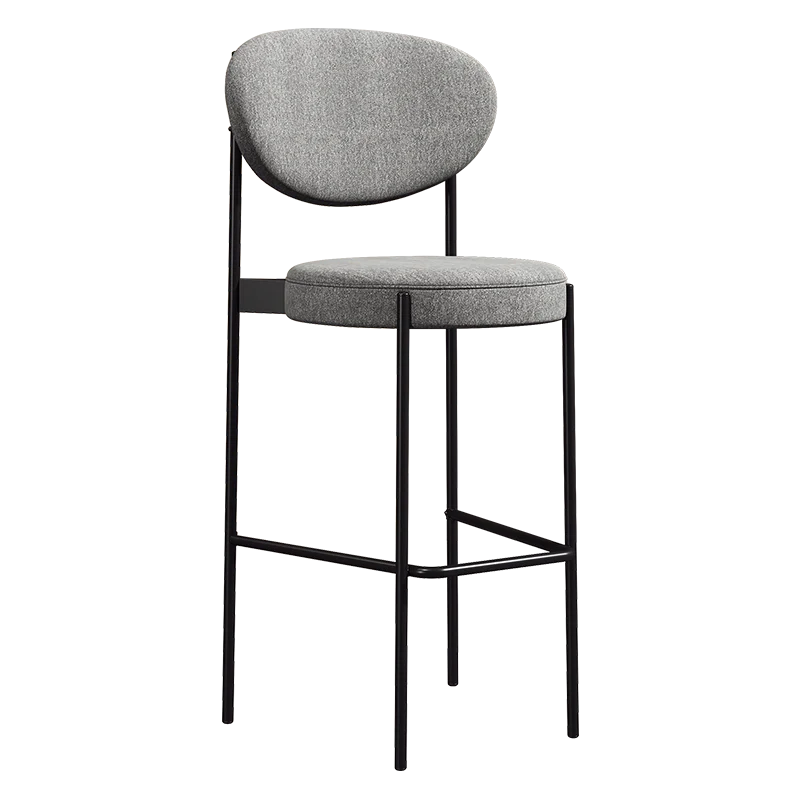 Mid Century Chair Cafe Nordic Chairs Height Lightweight Living Room Kitchen Counter Stool Home Bar Taburete Alto Banks Furniture