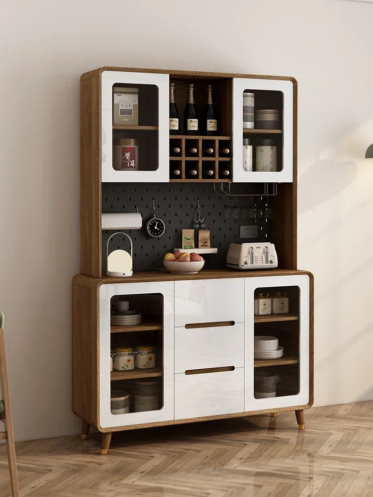 Modern Luxury Wine Bar Cabinet Storage Multifunctional Kitchen Minimalist Furniture Bottle Rack Liquor Buffet Beverage Vinegar