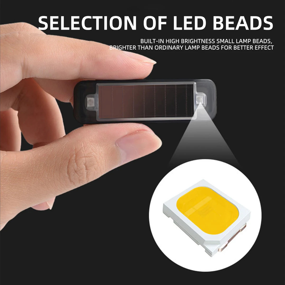 Flashing LED warning light mini Strobe solar energy UAV Indicator light Motorcycle warning tail light Anti-collision signal lamp