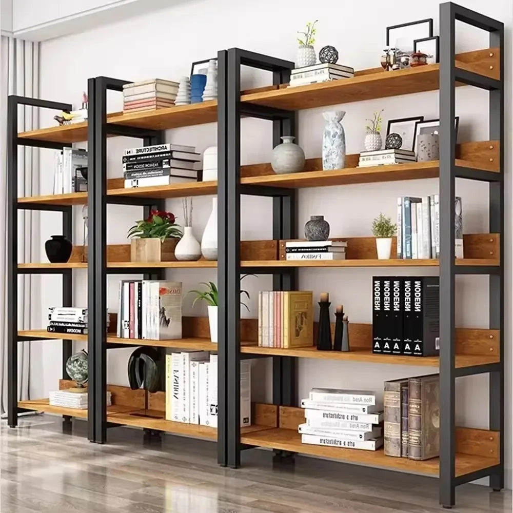 Open Bookshelf Living Room Bookcase Outdoor Plant Stand Utility Upgraded Kitchen Shelves Office Display Shelf Metal Storage Rack