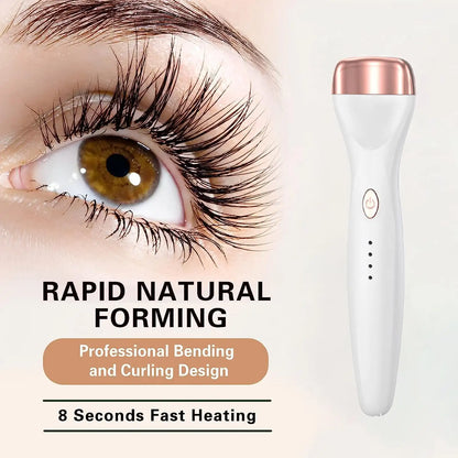 5D Push Heated Eyelash Curler Electric 3Modes Eye Lashes Eyelash Grafting Long Lasting Makeup Tools Hot Viewer,ホットビューラー