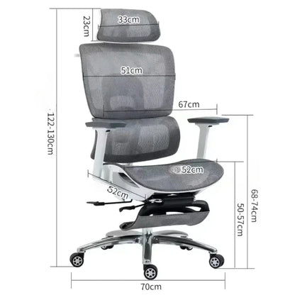 Executive Office Chair Ergonomic Work Computer Mesh Gaming Chairs Meeting Desk Wheels Silla De Escritorio Chaise Home Furniture