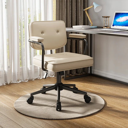 Nordic White Office Chair Girl Ergonomic Wheels Relaxing Hand Armchairs Modern Conference Cadeira Presidente School Furniture