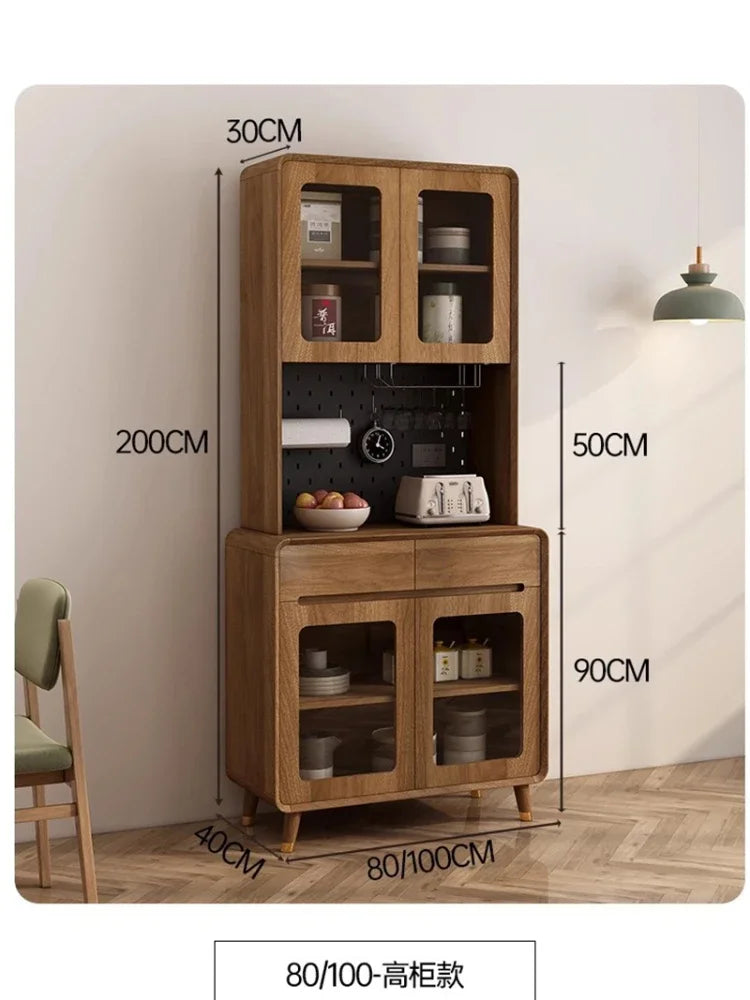 Modern Luxury Wine Bar Cabinet Storage Multifunctional Kitchen Minimalist Furniture Bottle Rack Liquor Buffet Beverage Vinegar