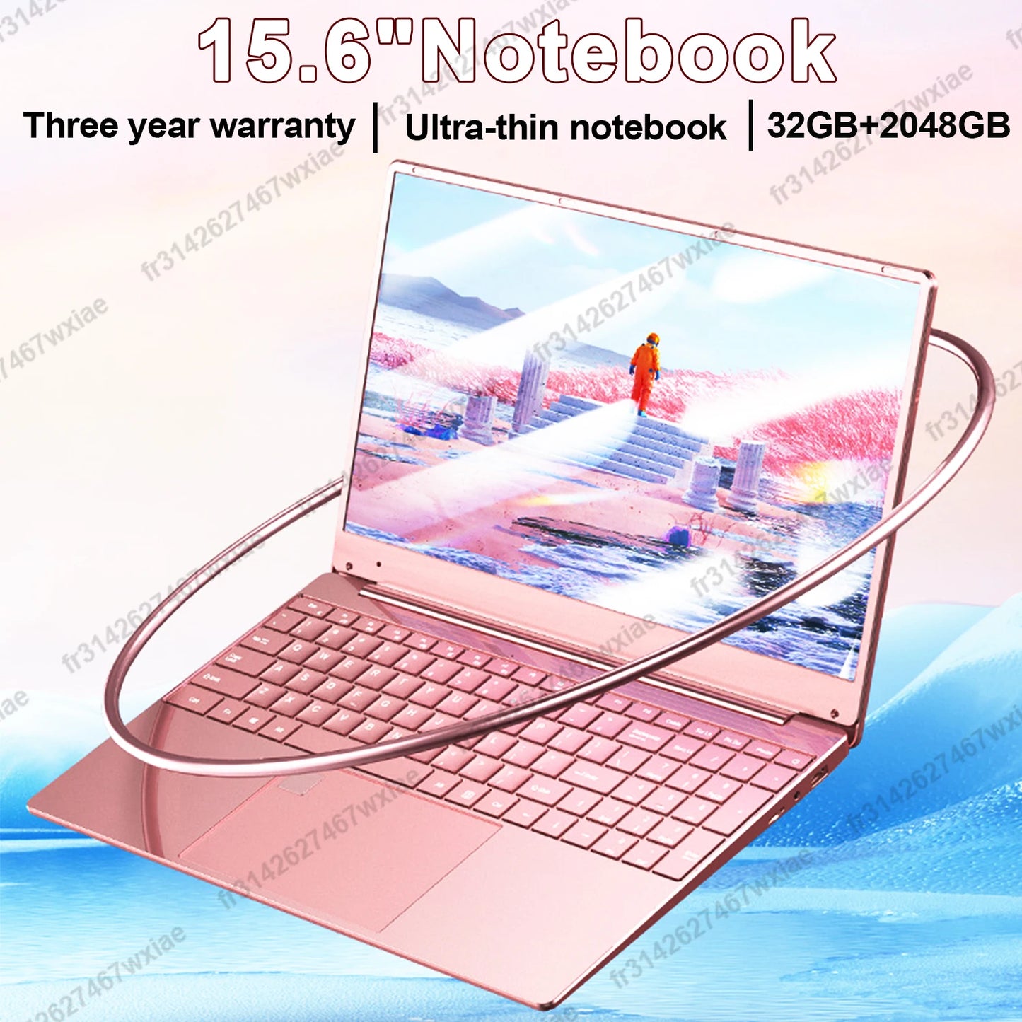 15.6"Laptop Intel Celeron N5095 notebook gamer 32GB RAM 2TB SSD Office Study PC Computer Windows 11 1920*1080 Resolution laptop