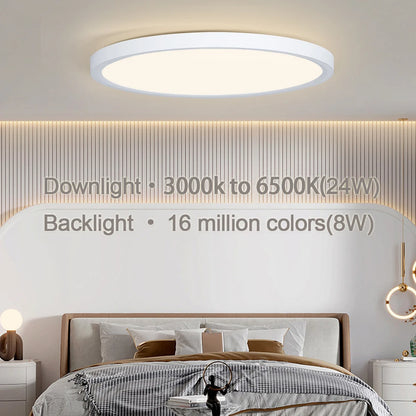 MARPOU TUYA Ceiling lamps Led ceiling light Modern RGB APP Voice Control Alexa Google Smart lamp Led lights for room Bedroom