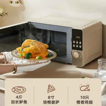 220V Bear 20L Mini Smart Multi-Function Turntable Heating Microwave Oven for Home Use 전자랜지 Forno A Microonde