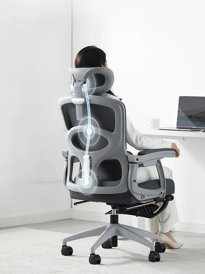 Ergonomic Sedentary Office Chair Comfort Rotate Computer Gaming Chair Home Study Clerk Silla De Escritorio Office Furniture Wall