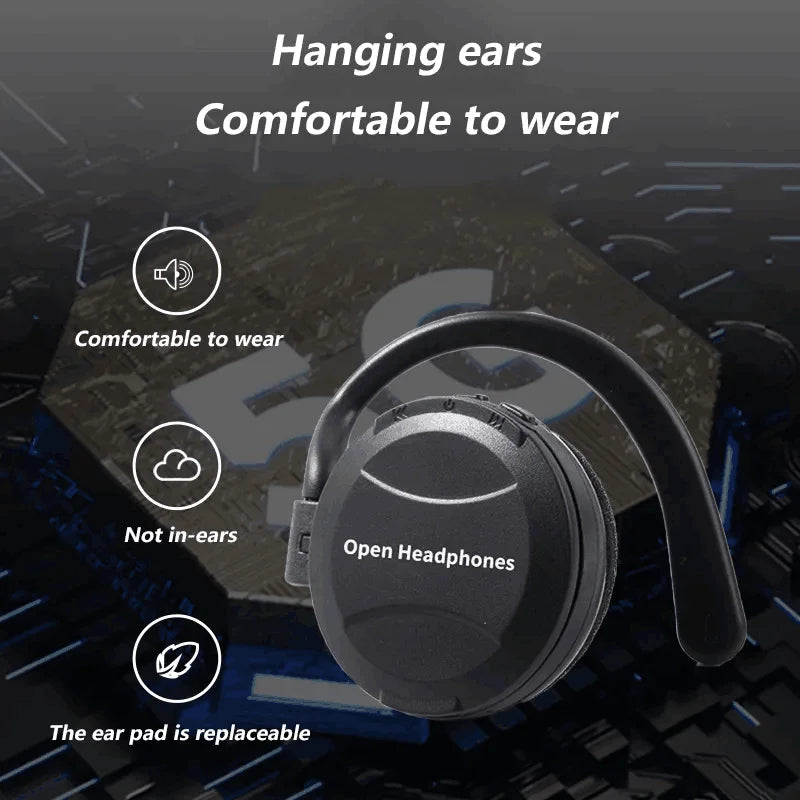 2024 Choice Bluetooth 5.2 Headset High Quality Wireless Earphones TWS Sports Waterproof Headphones Ear-hook Earbuds with Mic TWS