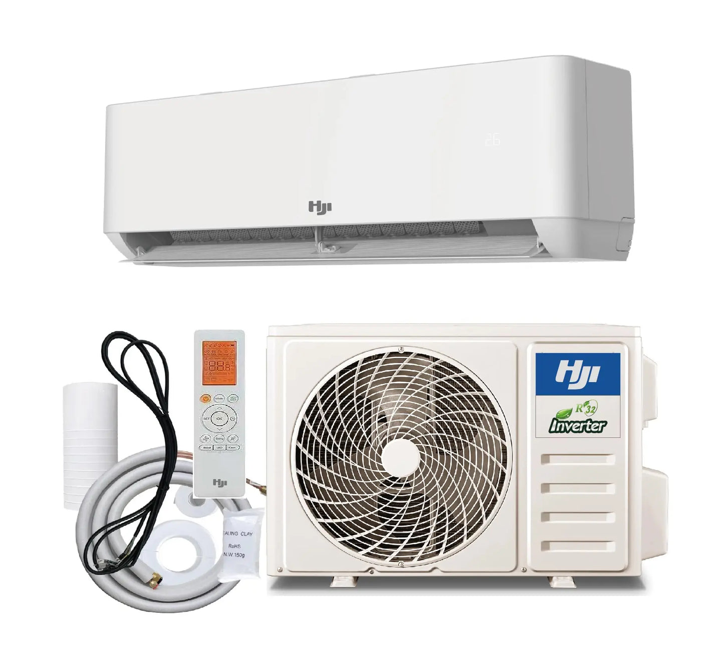 Samsung Midea HJI Same manufacturer Split wall mounted Air Conditioner 12000btu 1.5hp 1ton  Inverter Cooling/Heating