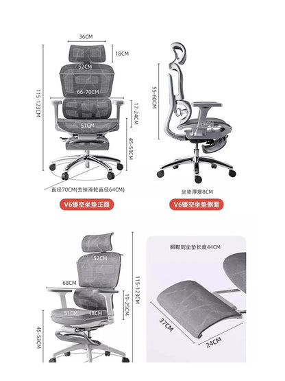 Nordic Chair Vanity Office Furniture Comfortable Armchairs Game Special Design Work Desk Chairs Leg Rest Single Person Luxury