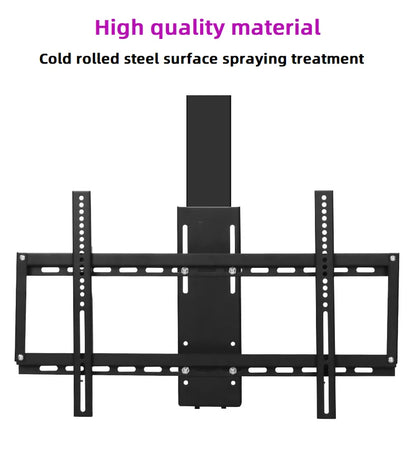 TV Ceiling LIFT Height Adjustable TV Mount Electric Lifting Support for 32~75" Motorized Vertical TV Floor Stand Arm DS700