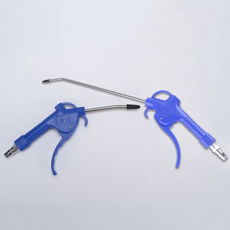 Stainless Steel Air Blow Gun w/105mm/260mm Fixed Nozzle for Compressor Air Blower Gun Industrial Dust Removing Cleaning