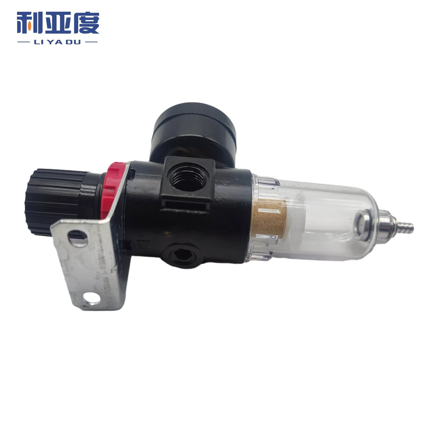 AFR2000 G1/4 Pneumatic Air Filter Regulator With Pressure Gauge/Flow Control Valve/Air Compressor Drain/ Speed Controller