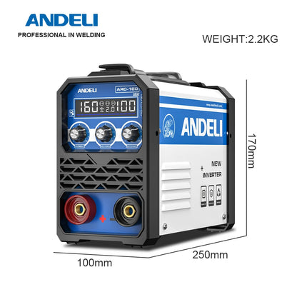 ANDELI ARC Welding machine MMA Lift TIG 2 in 1 Electric Welding Machine Car Repairing Tools Welding Equipment Supplies 110/220V