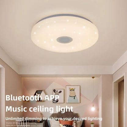 RGB 36W LED Ceiling Lamps  APP  Bluetooth Music light remote control Remote  Dimmable 220V Bedroom Indoor Decoration Lustre