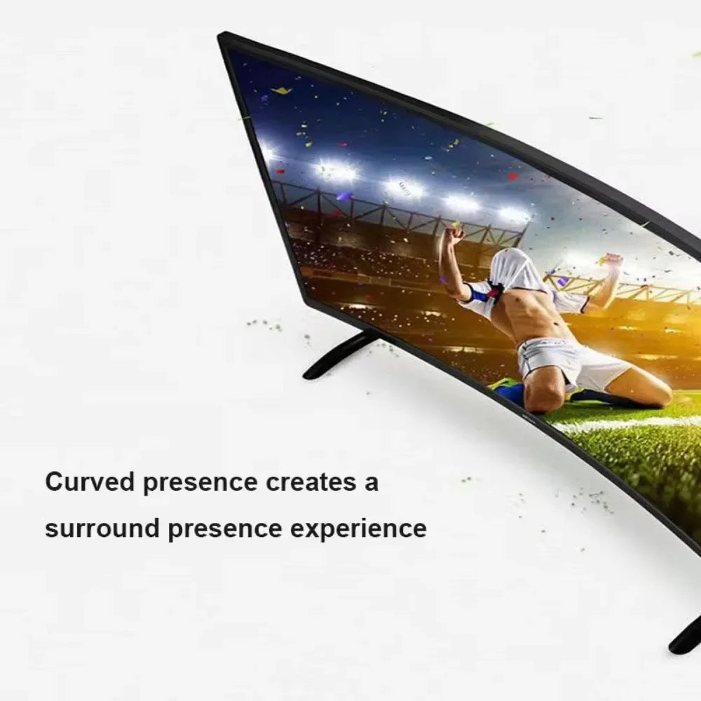 New Style Android Television Tv Home Applian Slim Flat 4K Curved50 55  65  75 85 100 Inch Smart Tv