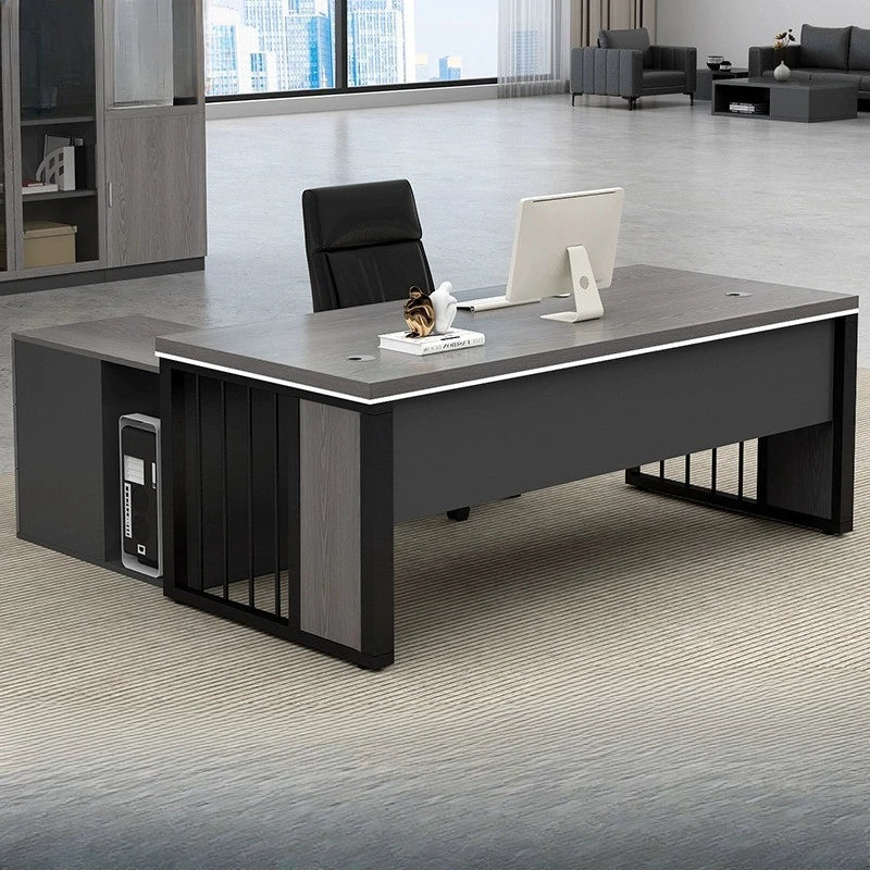 Reading Workshop Office DeskHome Gaming Writing Computer Room Workstation Modern Offer L Shaped Furniture Mesa Table Escritorio