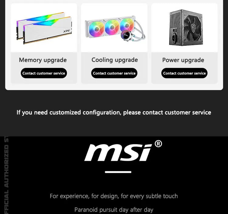 2024 NEW MSI Portable computer host Intel core 12th i5-12400F GTX 1650TI H610M DDR4 motherboard windows11 512GB SSD