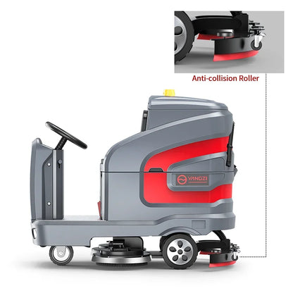 YZ-X7 Floor Cleaning Machine Scrubber Driving Heavy Duty Best Hard Floor Scrubber