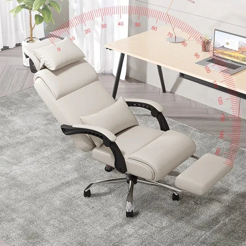 Anime Gamer Chair Comfortable Office Posture Correction Makeup Work Computer Armchair Stool Comfy Executive Pc Room Relax Wheels