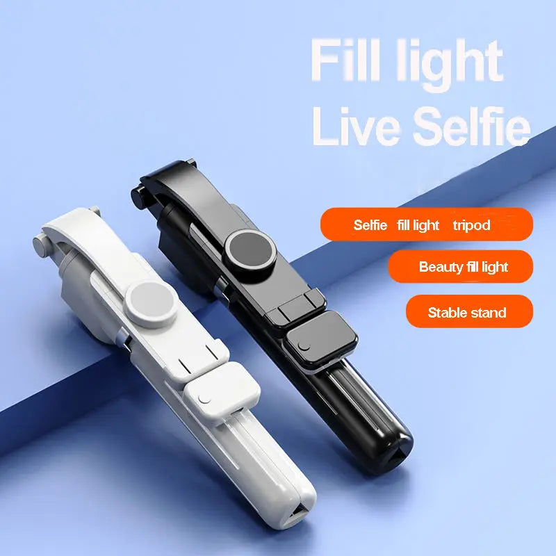 Xiaomi Wireless Selfie Stick Tripod with LED Light 360 Rotation Portable Mobile Phone Holder Stand Stabilizer Selfie Sticks