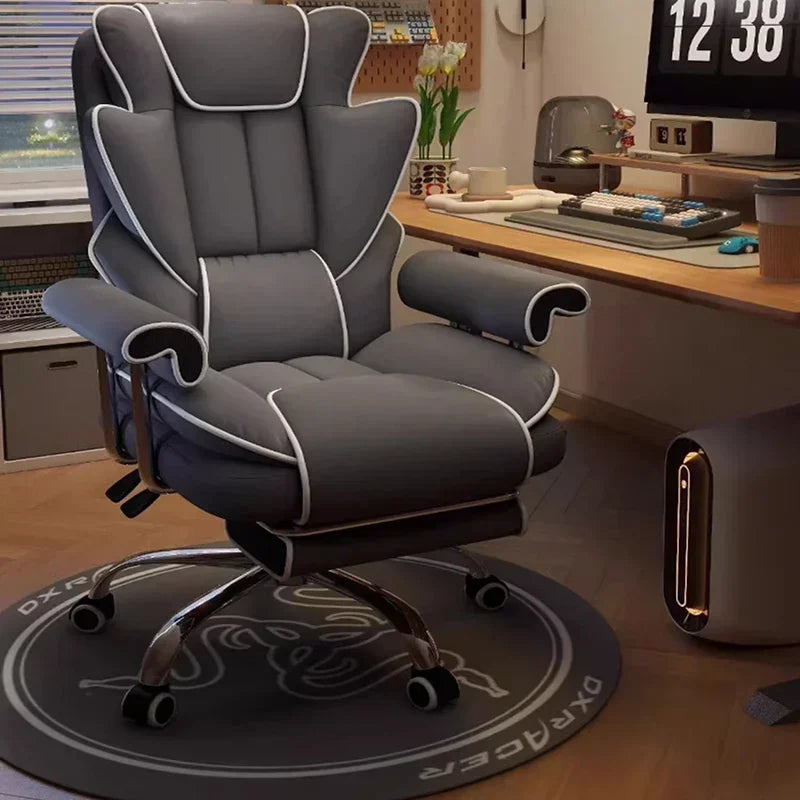 Nordic Office Chair Kawaii Ergonomic Waiting Gaming Chairs Desk Swivel Vanity Silla Oficina Ergonomic Chaise House Furniture