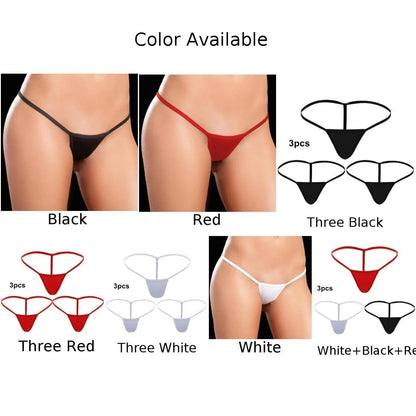 Mini G-stirng Women Sexy T-back Thongs Ladies Seamless Panties Thin Strap Backless Underwear Female Open Butt Underpants