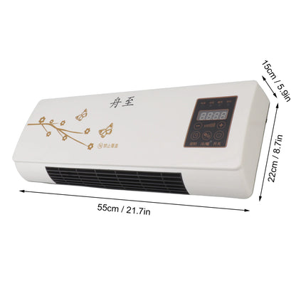 Wall Mounted Air Conditioner Cooling and Heating Low Noise Mini Portable Air Conditioners Wide Coverage for Bedroom for Office