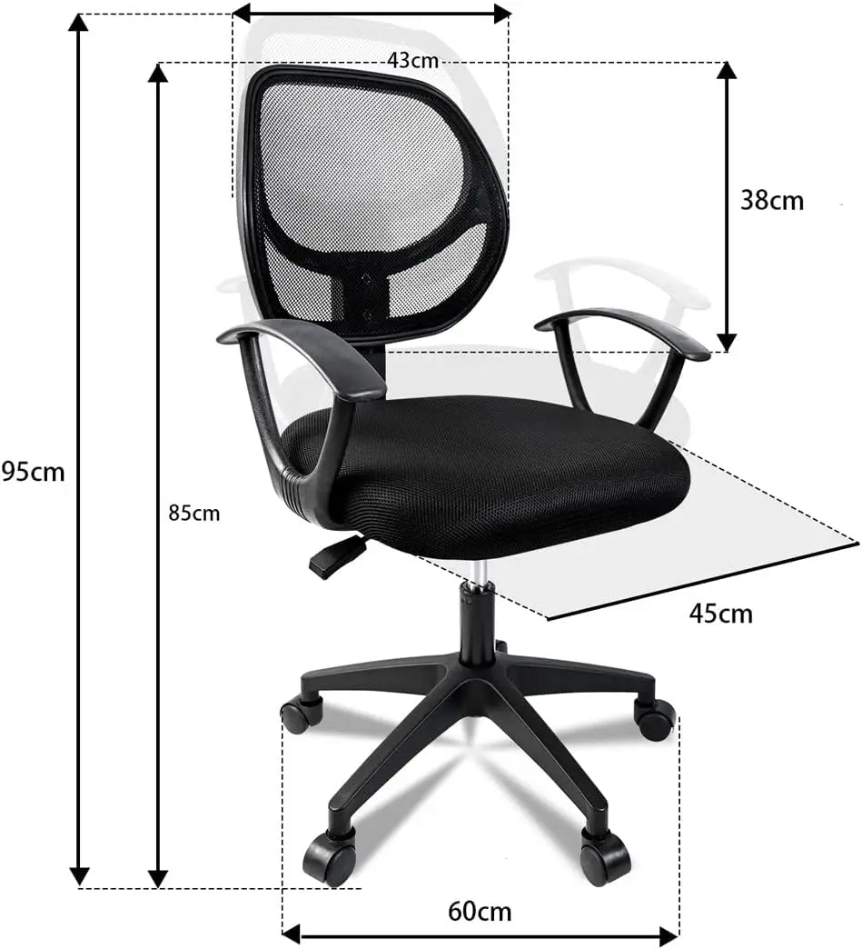 T-lovendo TLV-AM-OPC5 adjustable swivel office chair with armrest desk chair office chair